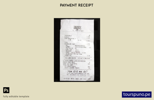 plantilla de cheque de pago minorista de Tesco lista para imprimir